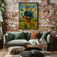 Jim Thorpe Athletic Legend Poster