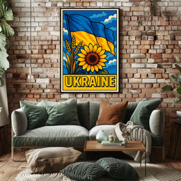 Ukraine A Symbol Of Hope Poster