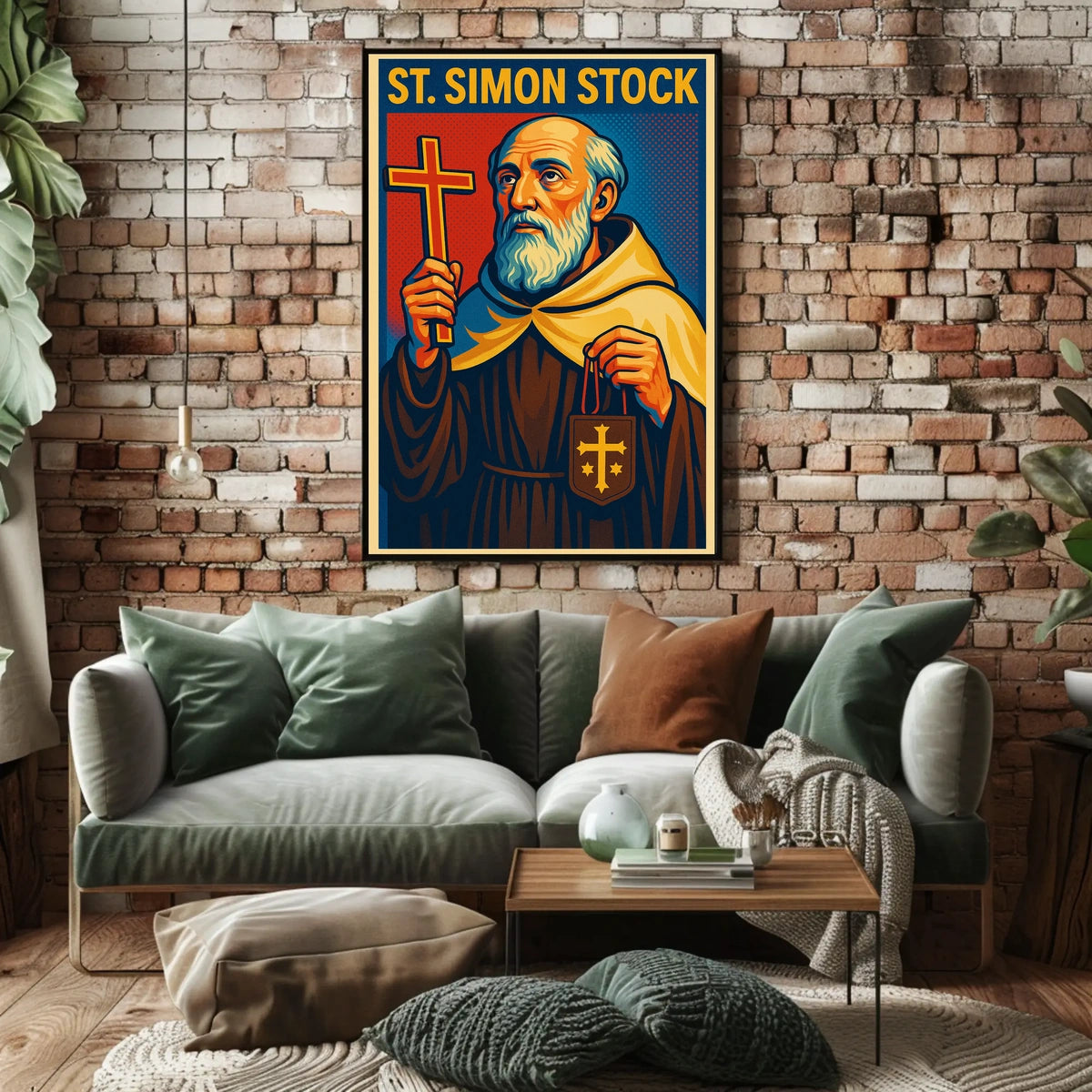 St. Simon Stock Poster