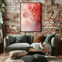 Abstract Cellular Art Poster