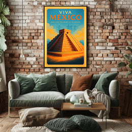 Viva México Discover the Heart of Tradition Poster PosterGoat