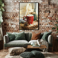 Cozy Christmas Cheer Poster