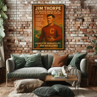 Celebrating a Legendary Athlete Poster