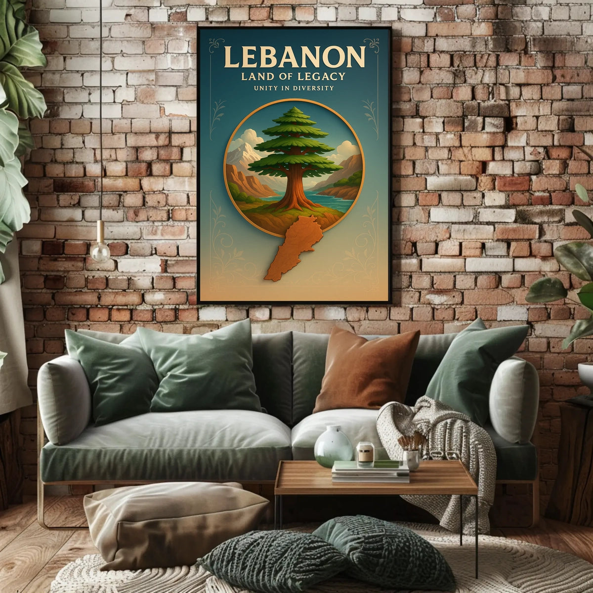 Lebanon Land Of Legacy Poster