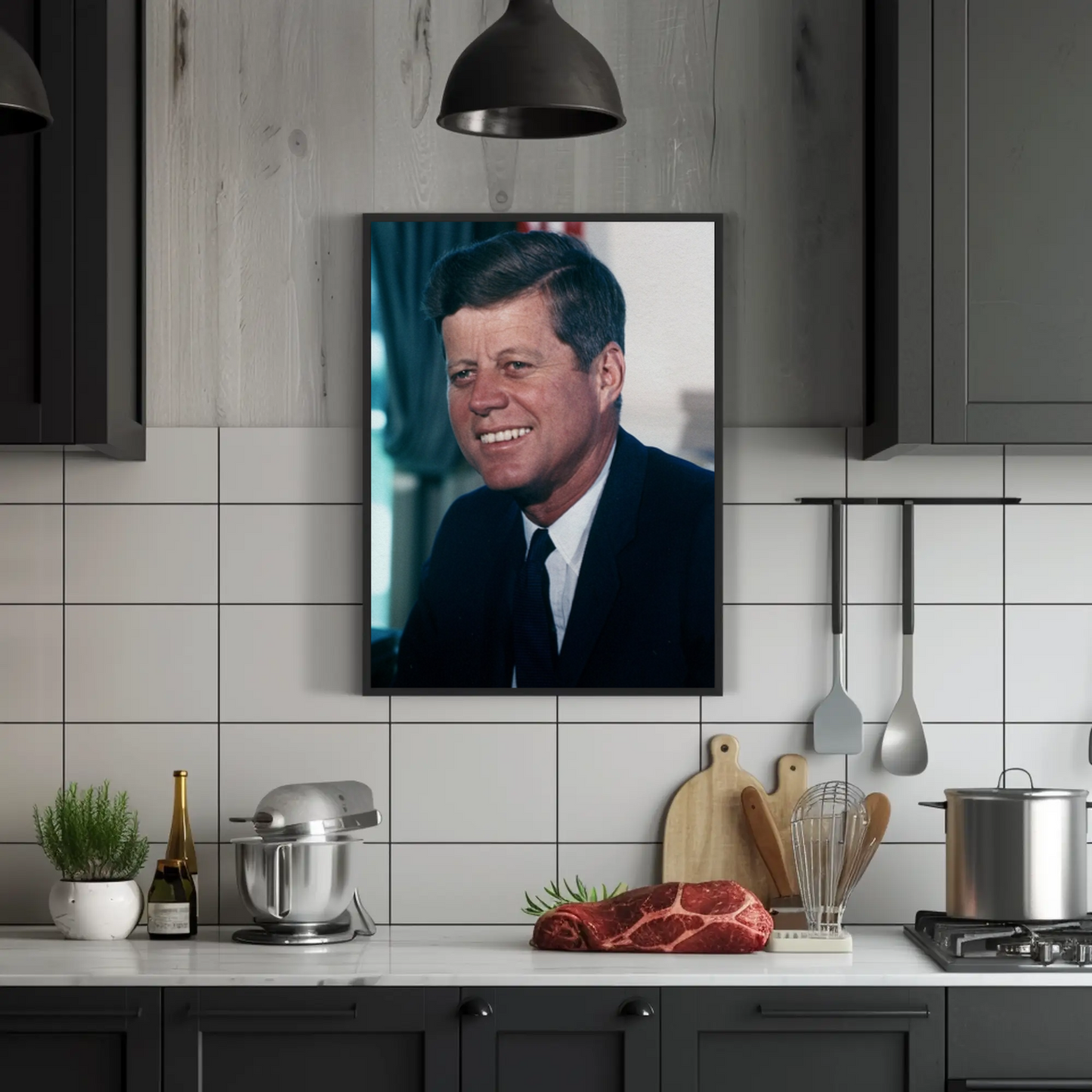 John F. Kennedy 35th President Of The United States Photo