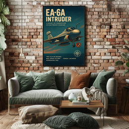 EA-6A Intruder A Legacy of Innovation Poster