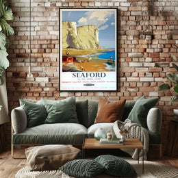 Seaford On The Sussex Coast Poster