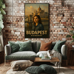 Budapest A Timeless Portrait Poster