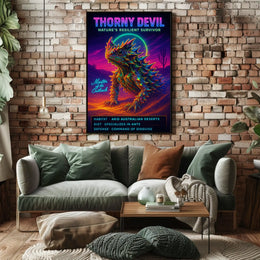 Thorny Devil NatureS Resilient Poster