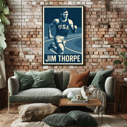 Jim Thorpe Athletic Legend Poster