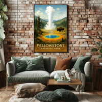 Yellowstone National Park Poster