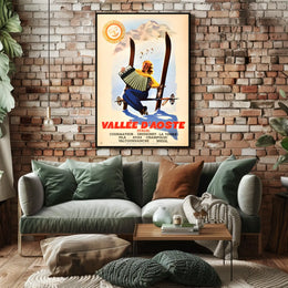 Vallée dAoste Tourism Poster