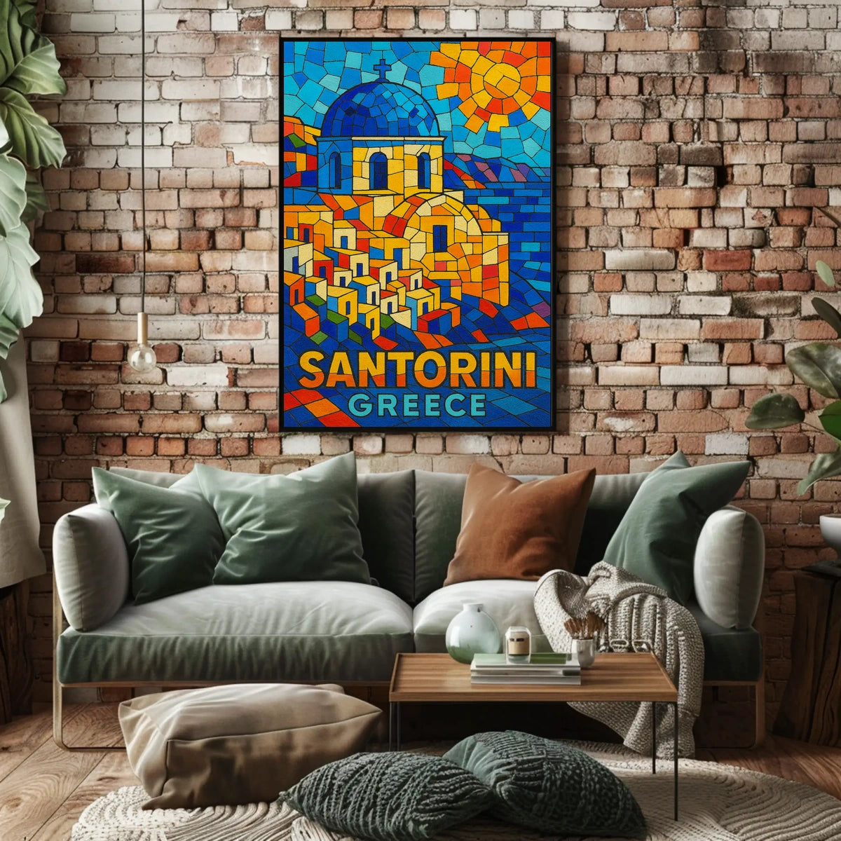 Santorini, Greece Poster