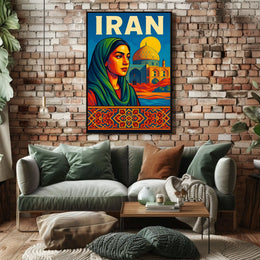 Iran A Cultural Tapestry Poster