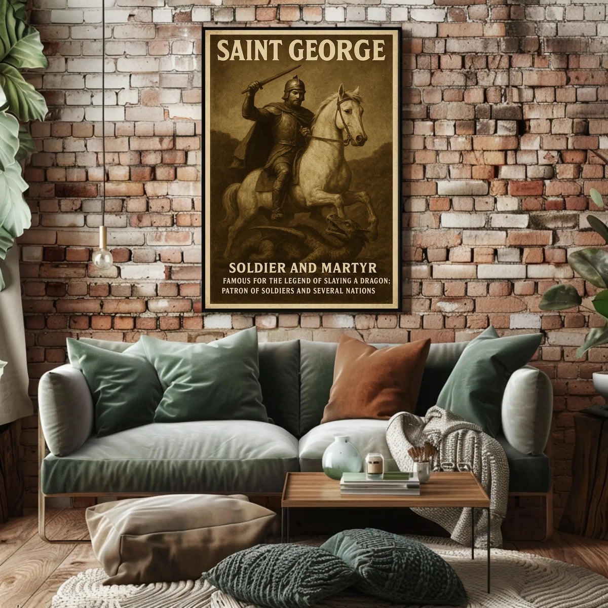 Saint George Soldier And Martyr Poster