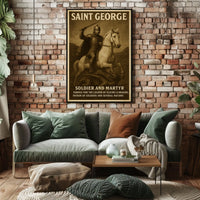 Saint George Soldier And Martyr Poster