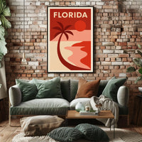 Florida Sunset Poster