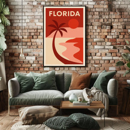 Florida Sunset Poster
