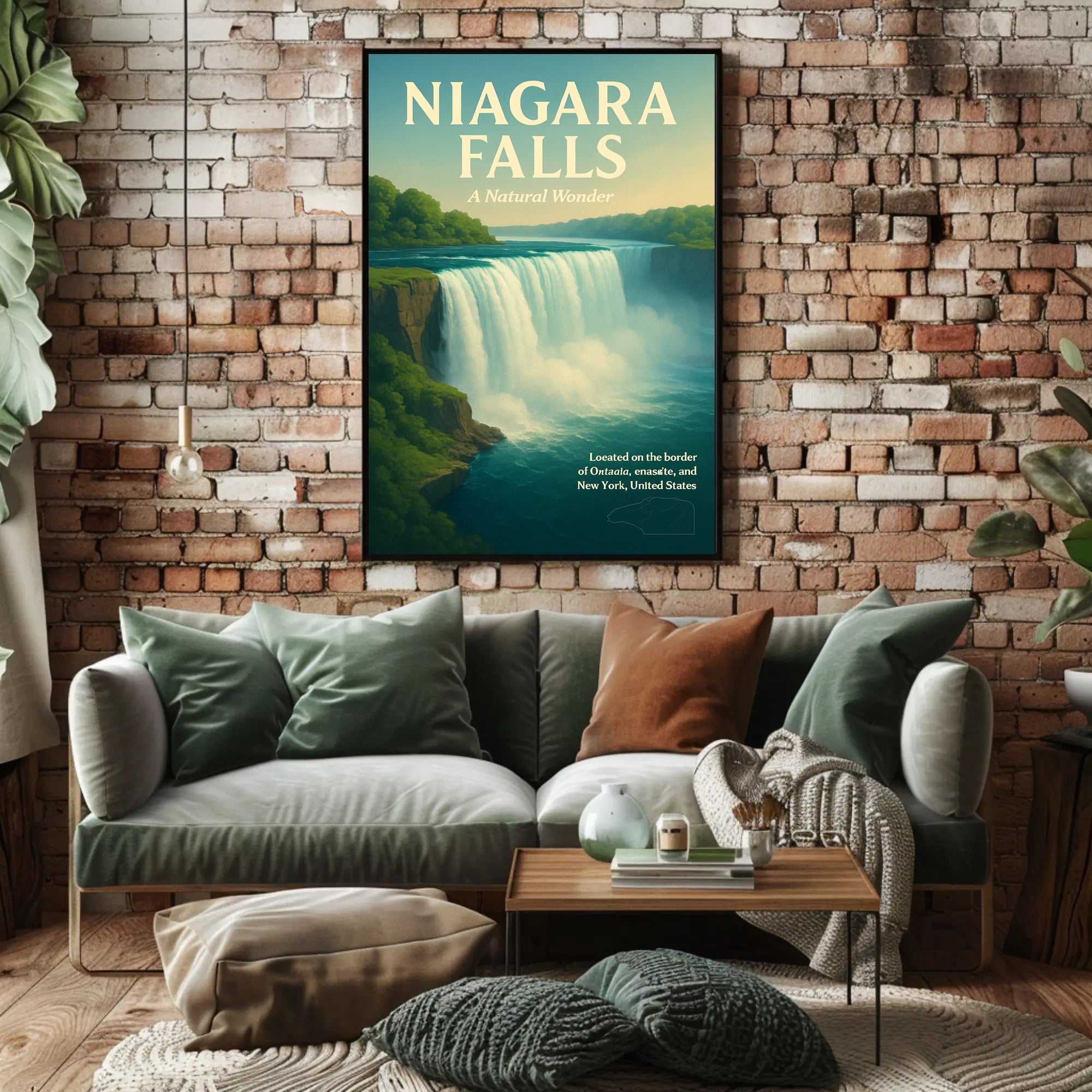 Niagara Falls A Natural Wonder Poster