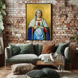 Sacred Heart of Mary Poster
