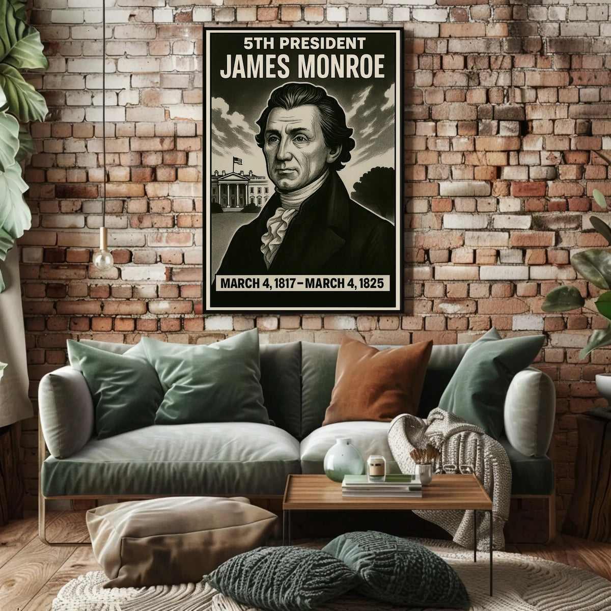 James Monroe 5Th President Poster