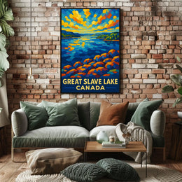 Great Slave Lake Canada Poster
