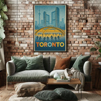 Toronto Skyline Poster
