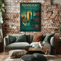 Shanghai The Fusion Of Time Poster
