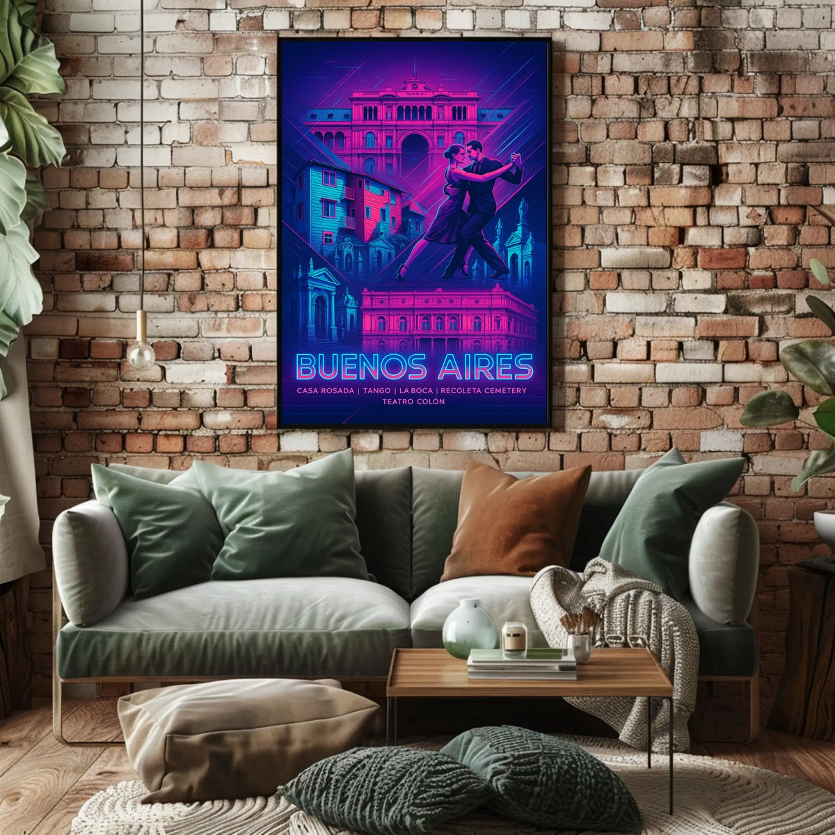 Buenos Aires A Vibrant Tapestry Poster