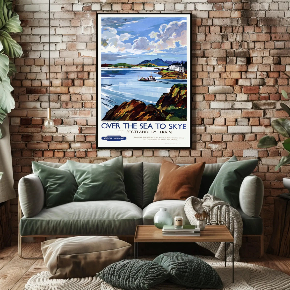 Over The Sea To Skye Poster