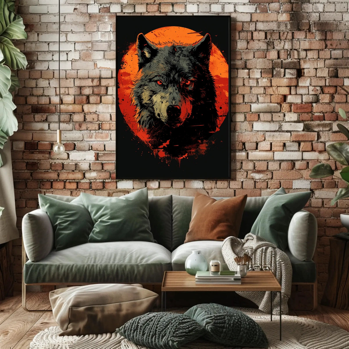 The Fierce Wolf Poster