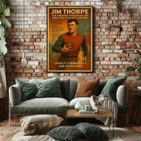 Jim Thorpe: The Greatest Athlete Poster