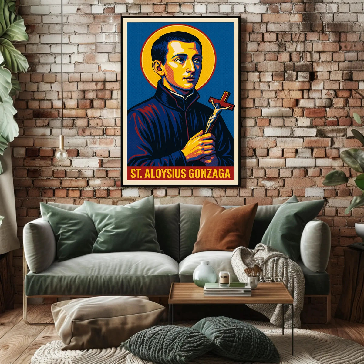St. Aloysius Gonzaga Poster