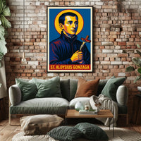 St. Aloysius Gonzaga Poster