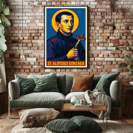 St. Aloysius Gonzaga Poster
