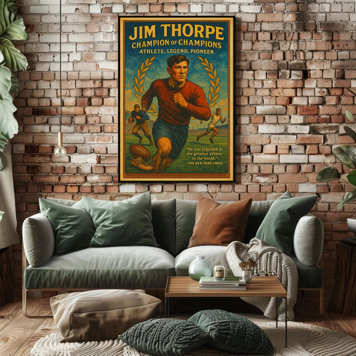Jim Thorpe Champion of Champions Poster