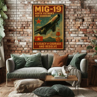 MiG-19 North Vietnams Sky Guardian Poster