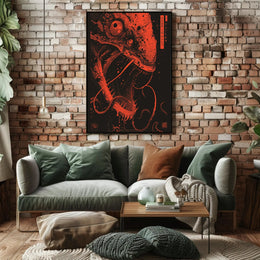 Deep-Sea Monster Fantasy or Mythology Poster PosterGoat