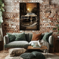 Classic Muscle in the City Poster PosterGoat
