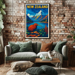New Zealand Scenic Poster