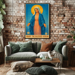Mary The Blessed Virgin Poster