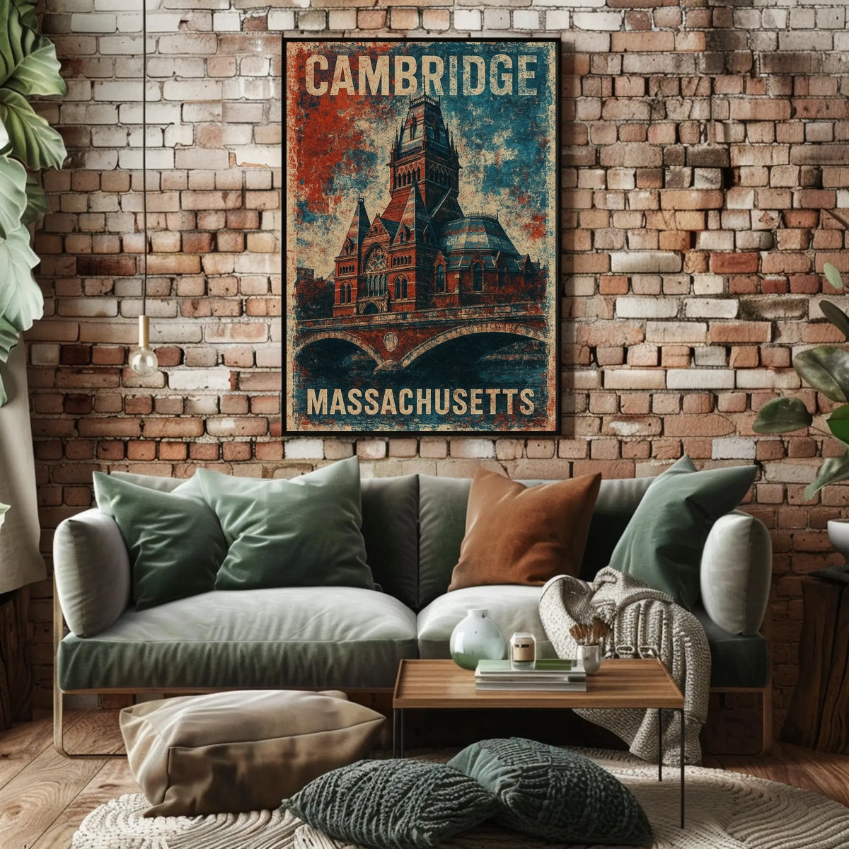 Cambridge, Massachusetts Poster