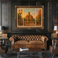 McKinney Travel Poster A Journey Through Time