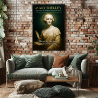 Mary Shelley - The Voice of Science and the Soul Poster PosterGoat
