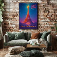 The Icon of Paris Poster