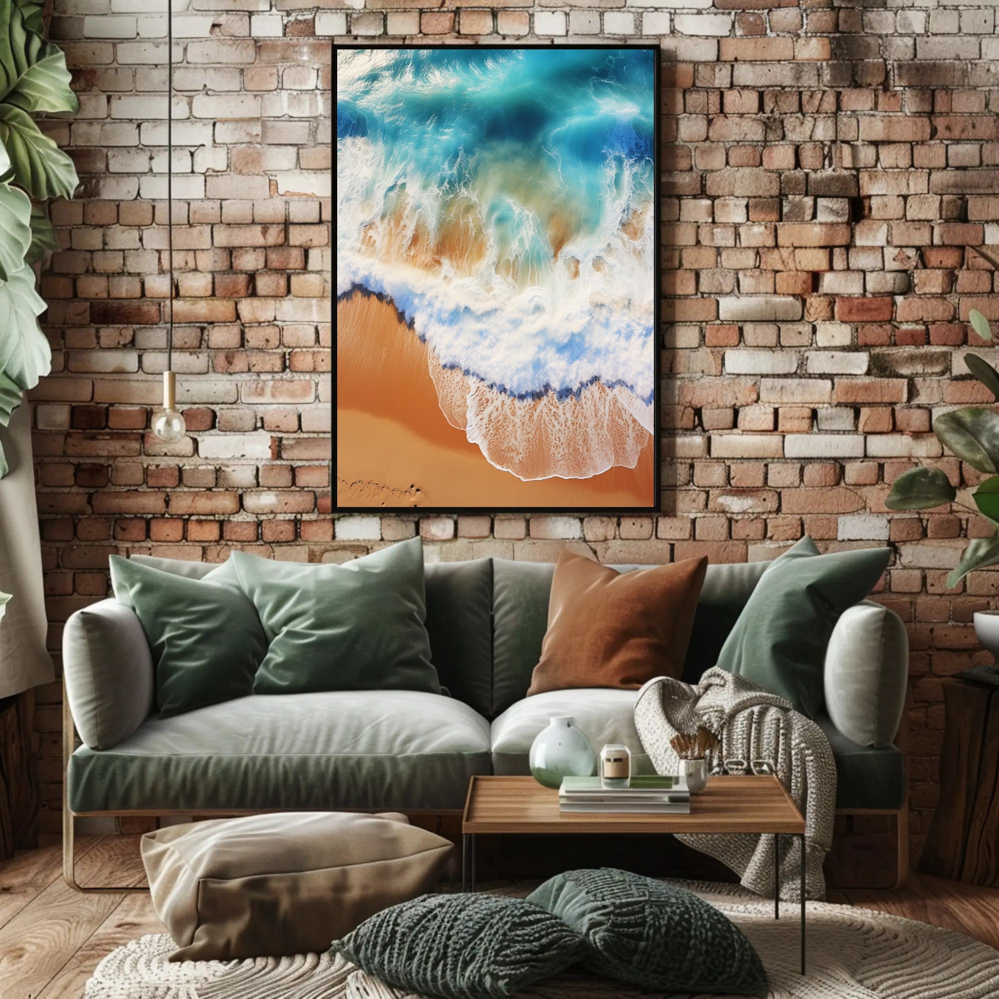 Ocean Waves Poster