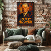Herbert Hoover Presidential Term Poster