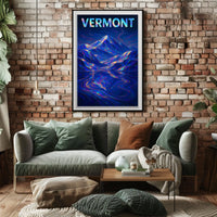 Vermont Mountain Majesty Poster