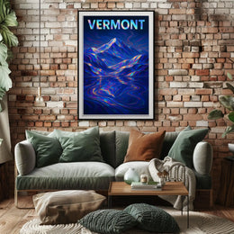 Vermont Mountain Majesty Poster