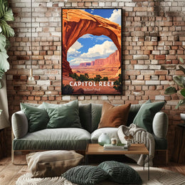 Capitol Reef Adventure National Park Poster